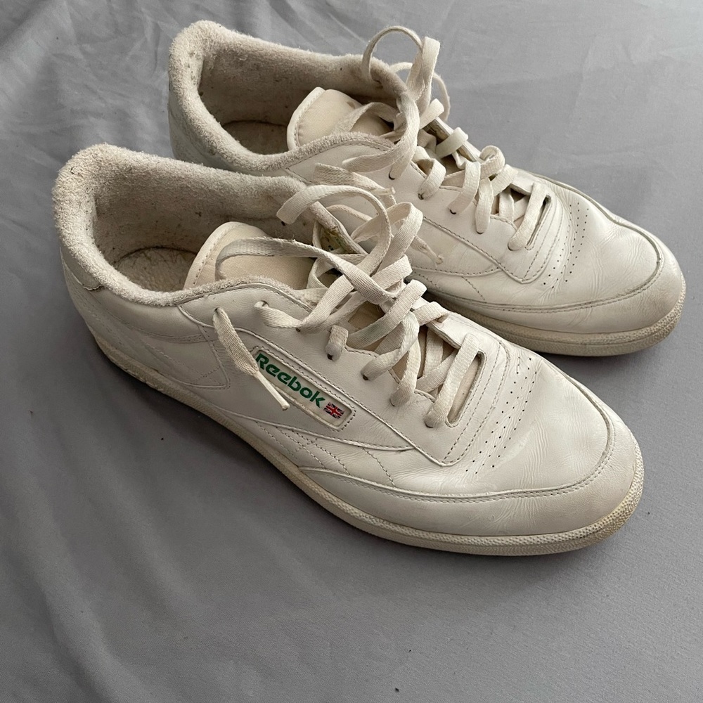 Reebok club c 85 white sneakers